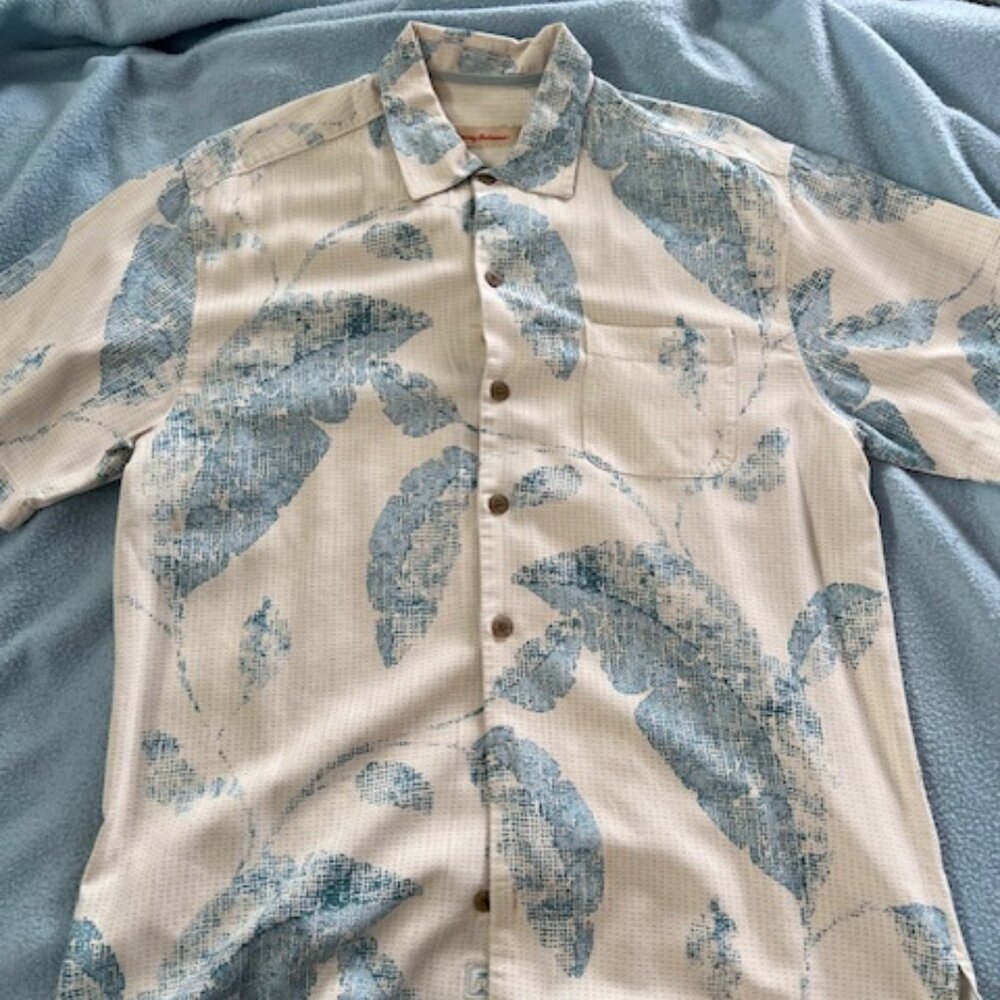 Tommy Bahama - short sleeve silk shirt